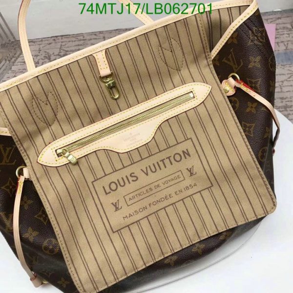 Louis Vuitton AAA+ Replica Damier Azur GM MM Neverfull LB06270216439