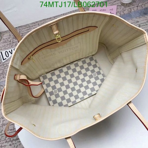 Louis Vuitton AAA+ Replica Damier Azur GM MM Neverfull LB06270216439