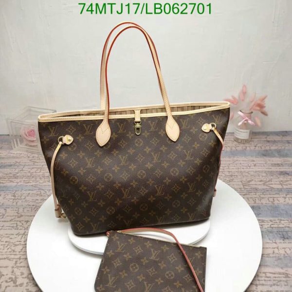 Louis Vuitton AAA+ Replica Damier Azur GM MM Neverfull LB06270216439