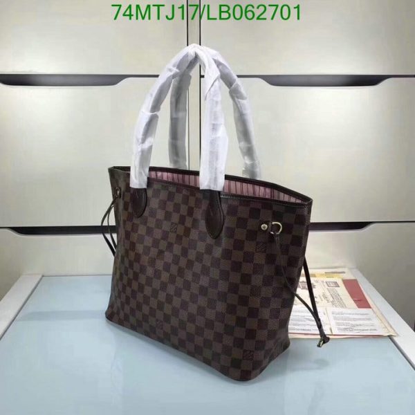 Louis Vuitton AAA+ Replica Damier Azur GM MM Neverfull LB06270216439