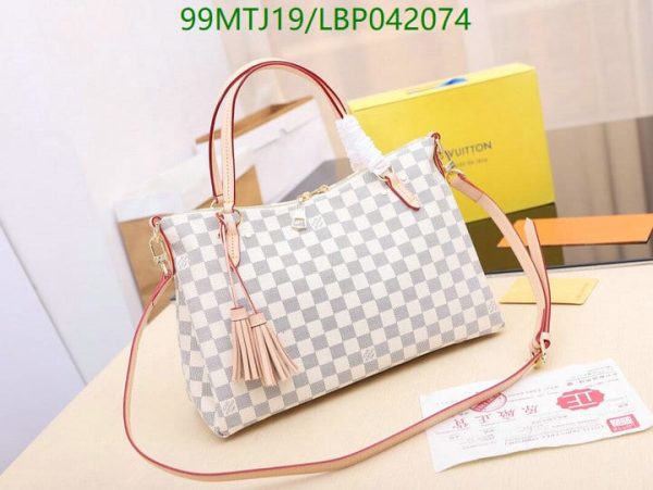 Louis Vuitton AAA+ Replica Damier Azur Lymington Bag LBP0420742197