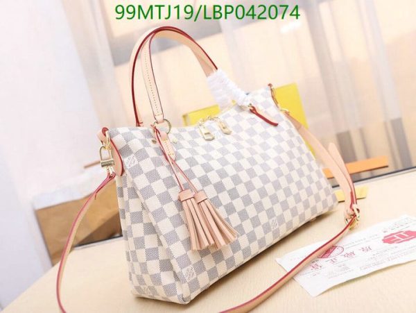 Louis Vuitton AAA+ Replica Damier Azur Lymington Bag LBP0420742197