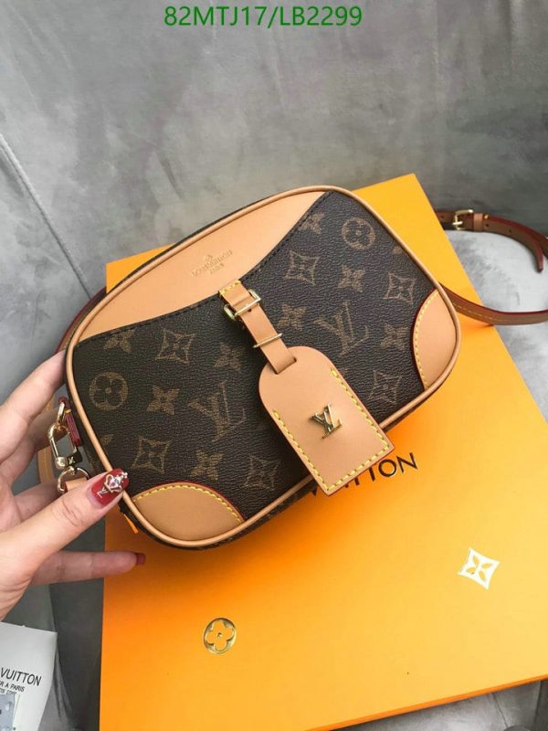 Louis Vuitton AAA+ Replica Damier Azur Mini Deauville LB22995698742