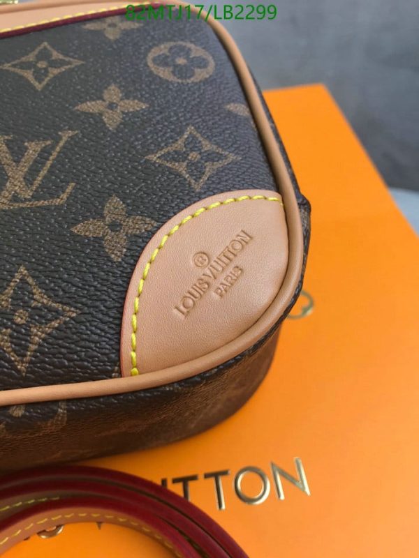 Louis Vuitton AAA+ Replica Damier Azur Mini Deauville LB22995698742