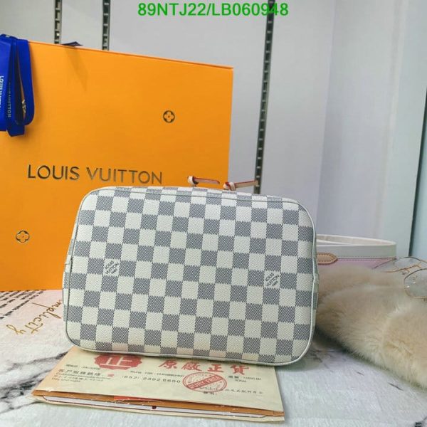 Louis Vuitton AAA+ Replica Damier Azur NeverFull MM Totes Shoulder Bag  LB06094884356