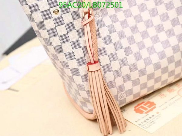 Louis Vuitton AAA+ Replica Damier Azur Propriano Braided Tote Bag  LB07250124537