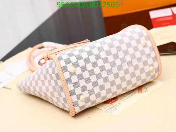 Louis Vuitton AAA+ Replica Damier Azur Propriano Braided Tote Bag  LB07250124537