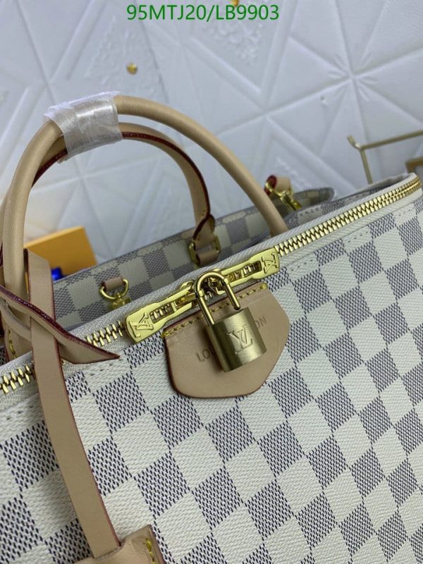 Louis Vuitton AAA+ Replica Damier Brompton Leather Handbag LB99035896483