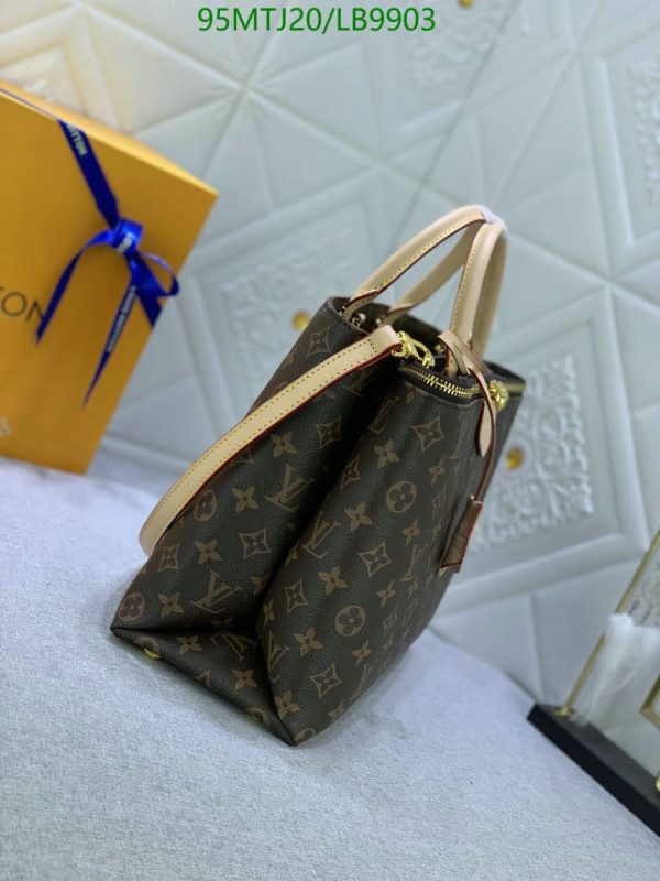 Louis Vuitton AAA+ Replica Damier Brompton Leather Handbag LB99035896483