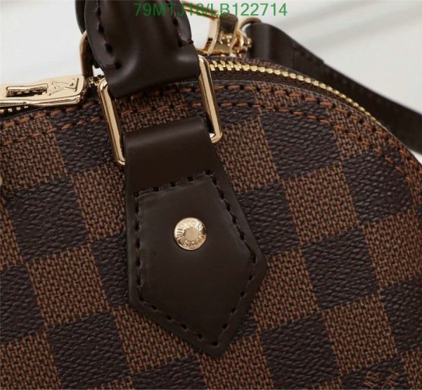 Louis Vuitton AAA+ Replica Damier Ebene Canvas Alma BB Bag LB12271451378