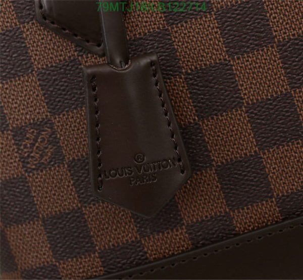 Louis Vuitton AAA+ Replica Damier Ebene Canvas Alma BB Bag LB12271451378