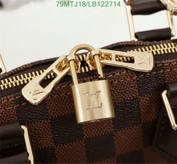 Louis Vuitton AAA+ Replica Damier Ebene Canvas Alma BB Bag LB12271451378