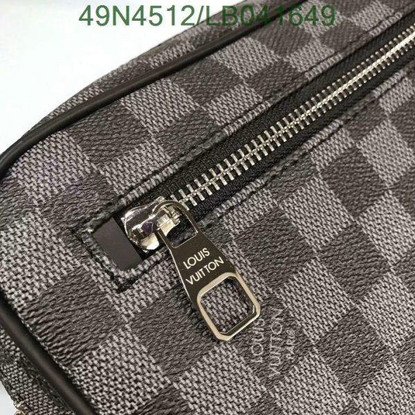 Louis Vuitton AAA+ Replica Damier Ebene Canvas Saleya PM Bag LB04164957986