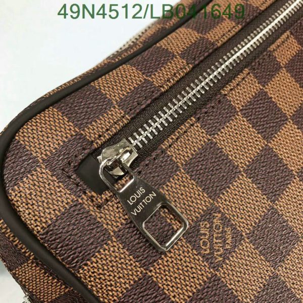 Louis Vuitton AAA+ Replica Damier Ebene Canvas Saleya PM Bag LB04164957986