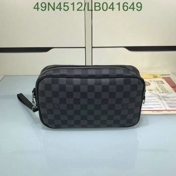 Louis Vuitton AAA+ Replica Damier Ebene Canvas Saleya PM Bag LB04164957986