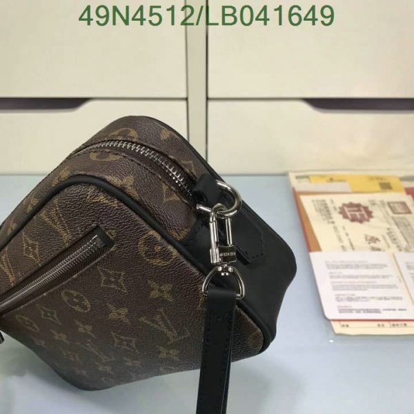 Louis Vuitton AAA+ Replica Damier Ebene Canvas Saleya PM Bag LB04164957986