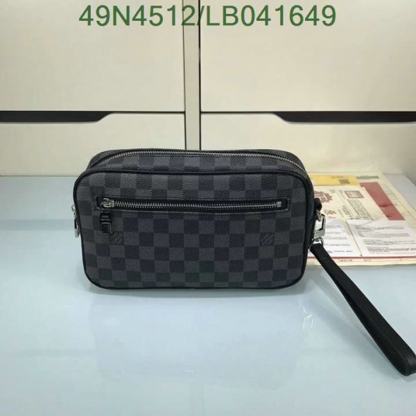 Louis Vuitton AAA+ Replica Damier Ebene Canvas Saleya PM Bag LB04164957986