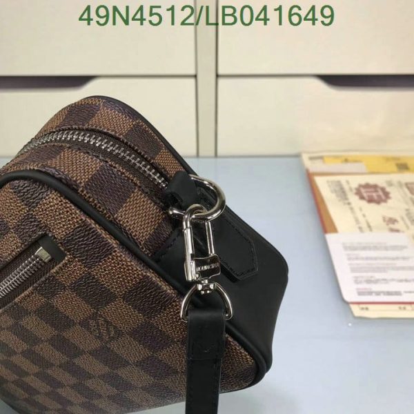 Louis Vuitton AAA+ Replica Damier Ebene Canvas Saleya PM Bag LB04164957986