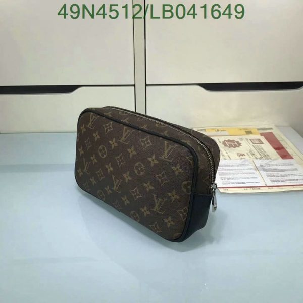 Louis Vuitton AAA+ Replica Damier Ebene Canvas Saleya PM Bag LB04164957986