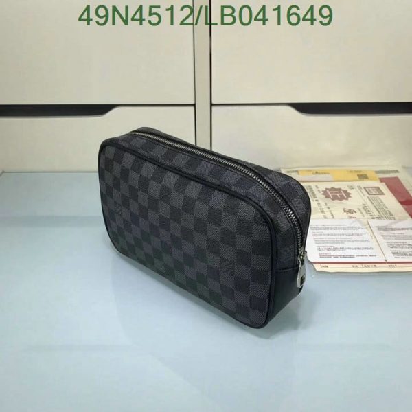 Louis Vuitton AAA+ Replica Damier Ebene Canvas Saleya PM Bag LB04164957986