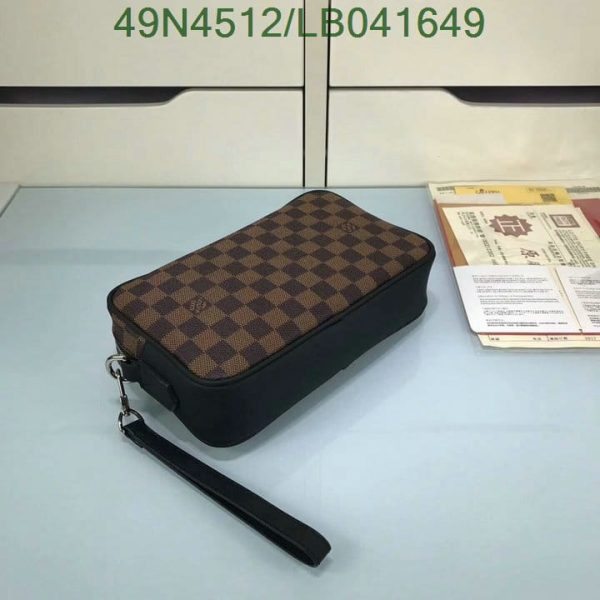 Louis Vuitton AAA+ Replica Damier Ebene Canvas Saleya PM Bag LB04164957986