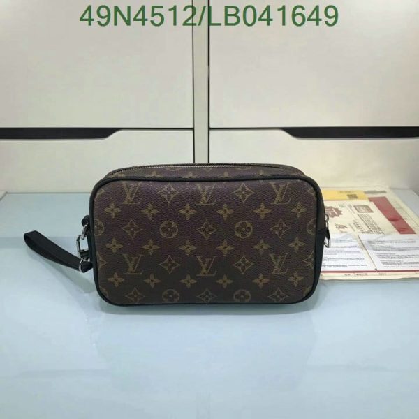 Louis Vuitton AAA+ Replica Damier Ebene Canvas Saleya PM Bag LB04164957986