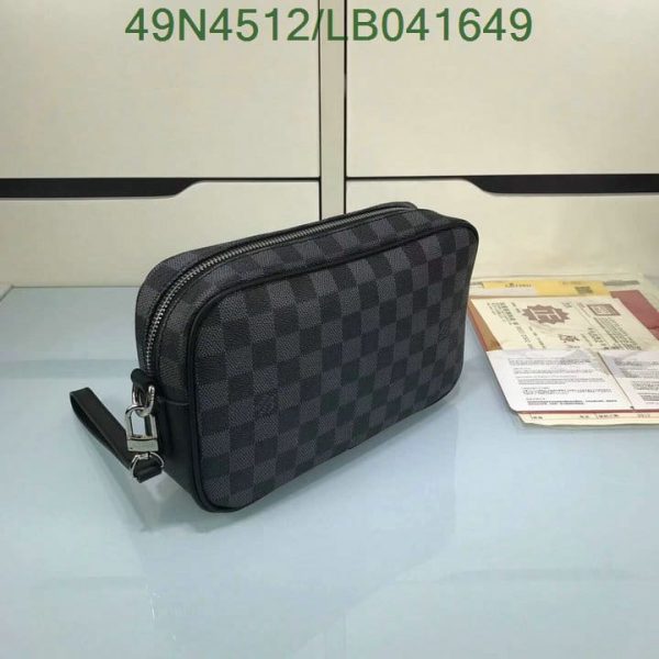 Louis Vuitton AAA+ Replica Damier Ebene Canvas Saleya PM Bag LB04164957986