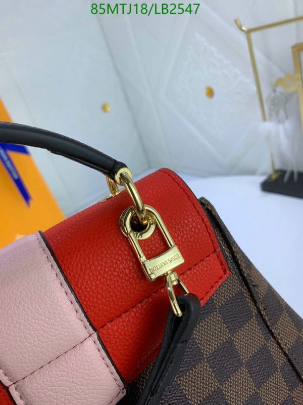 Louis Vuitton AAA+ Replica Damier Ebene Clapton Backpack LB25478937853