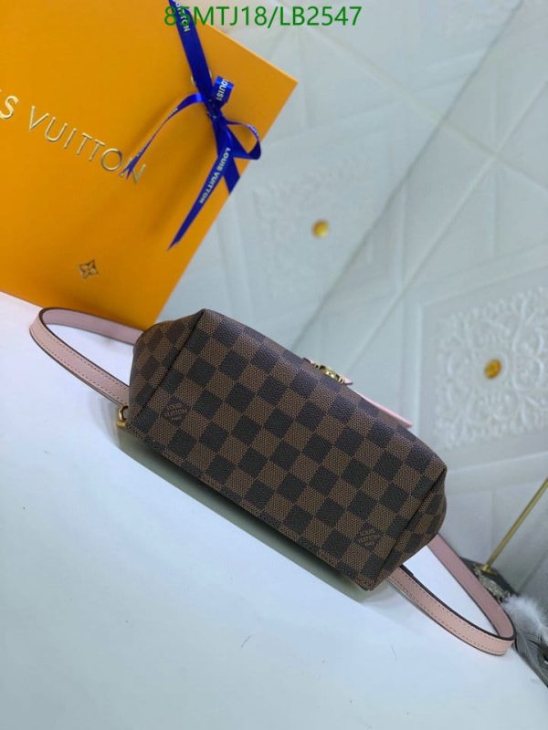 Louis Vuitton AAA+ Replica Damier Ebene Clapton Backpack LB25478937853