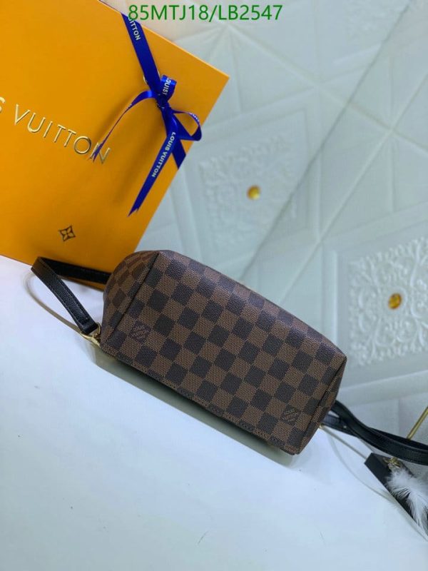 Louis Vuitton AAA+ Replica Damier Ebene Clapton Backpack LB25478937853