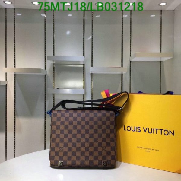 Louis Vuitton AAA+ Replica Damier Ebene Handbag LB03121889543