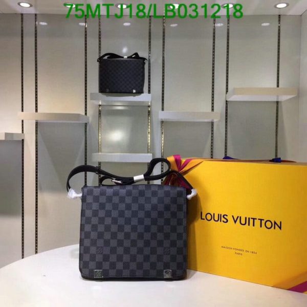 Louis Vuitton AAA+ Replica Damier Ebene Handbag LB03121889543