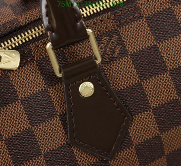 Louis Vuitton AAA+ Replica Damier Ebene Speedy Bandouliere LB01107975961