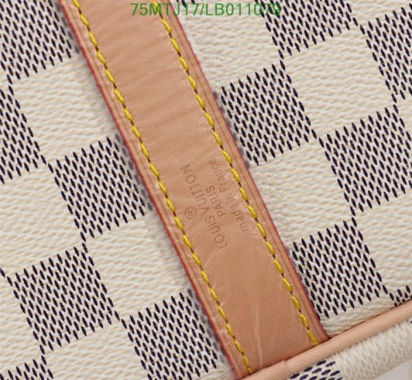 Louis Vuitton AAA+ Replica Damier Ebene Speedy Bandouliere LB01107975961