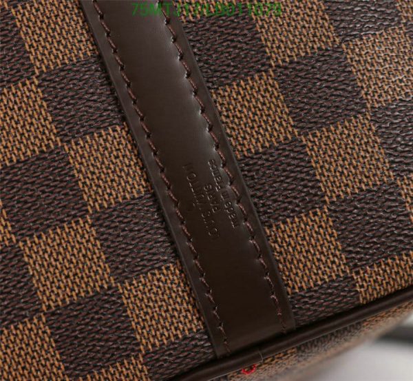 Louis Vuitton AAA+ Replica Damier Ebene Speedy Bandouliere LB01107975961