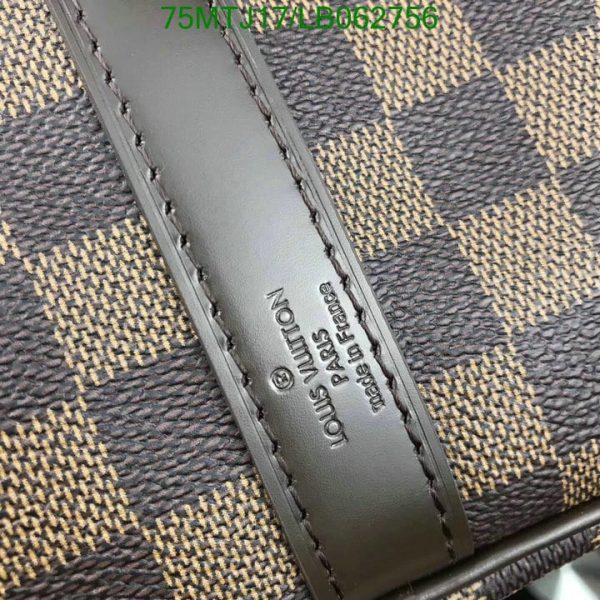 Louis Vuitton AAA+ Replica Damier Ebene Speedy Banduoulier Bag LB06275663782