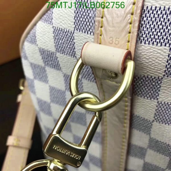 Louis Vuitton AAA+ Replica Damier Ebene Speedy Banduoulier Bag LB06275663782