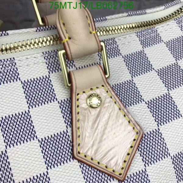 Louis Vuitton AAA+ Replica Damier Ebene Speedy Banduoulier Bag LB06275663782