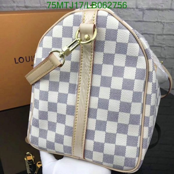 Louis Vuitton AAA+ Replica Damier Ebene Speedy Banduoulier Bag LB06275663782