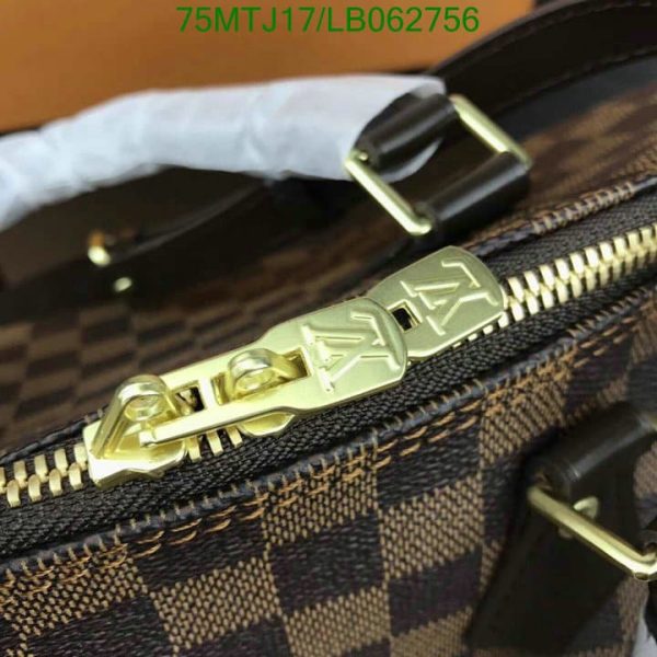 Louis Vuitton AAA+ Replica Damier Ebene Speedy Banduoulier Bag LB06275663782