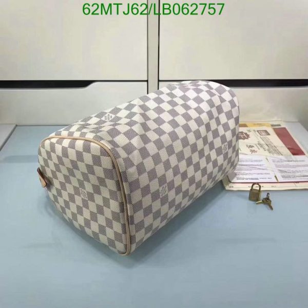 Louis Vuitton AAA+ Replica Damier Ebene Speedy Boston Bag LB06275789354