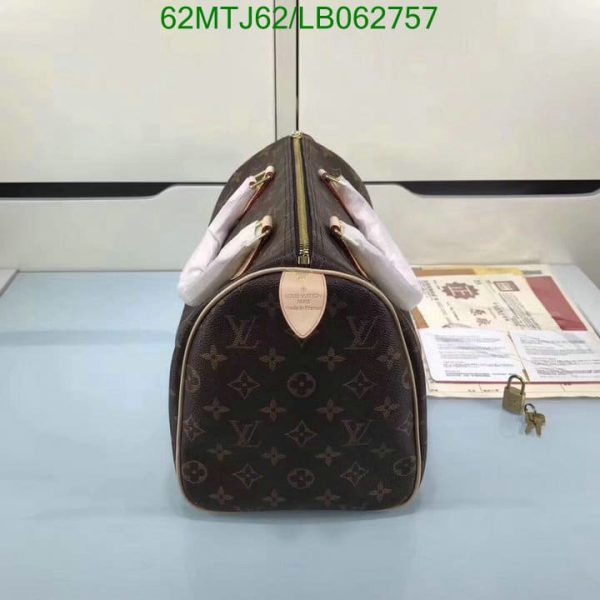 Louis Vuitton AAA+ Replica Damier Ebene Speedy Boston Bag LB06275789354