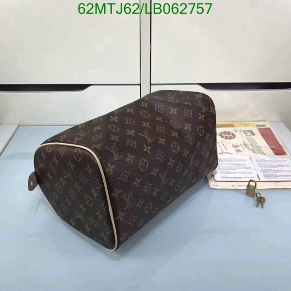 Louis Vuitton AAA+ Replica Damier Ebene Speedy Boston Bag LB06275789354