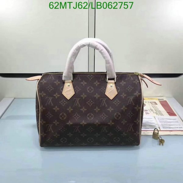 Louis Vuitton AAA+ Replica Damier Ebene Speedy Boston Bag LB06275789354