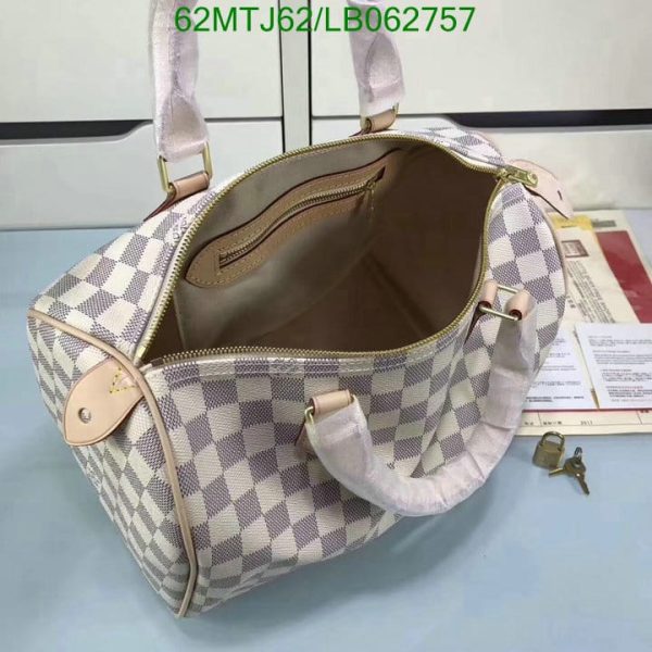 Louis Vuitton AAA+ Replica Damier Ebene Speedy Boston Bag LB06275789354