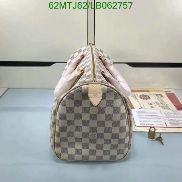 Louis Vuitton AAA+ Replica Damier Ebene Speedy Boston Bag LB06275789354