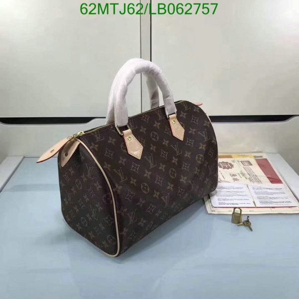 Louis Vuitton AAA+ Replica Damier Ebene Speedy Boston Bag LB06275789354