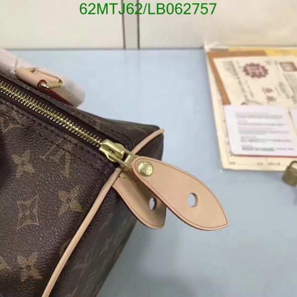 Louis Vuitton AAA+ Replica Damier Ebene Speedy Boston Bag LB06275789354