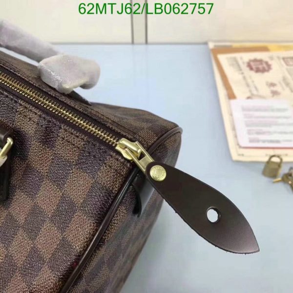 Louis Vuitton AAA+ Replica Damier Ebene Speedy Boston Bag LB06275789354