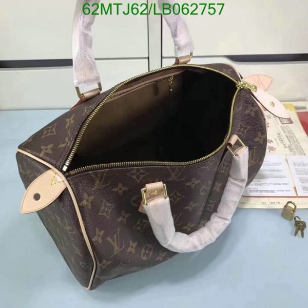 Louis Vuitton AAA+ Replica Damier Ebene Speedy Boston Bag LB06275789354